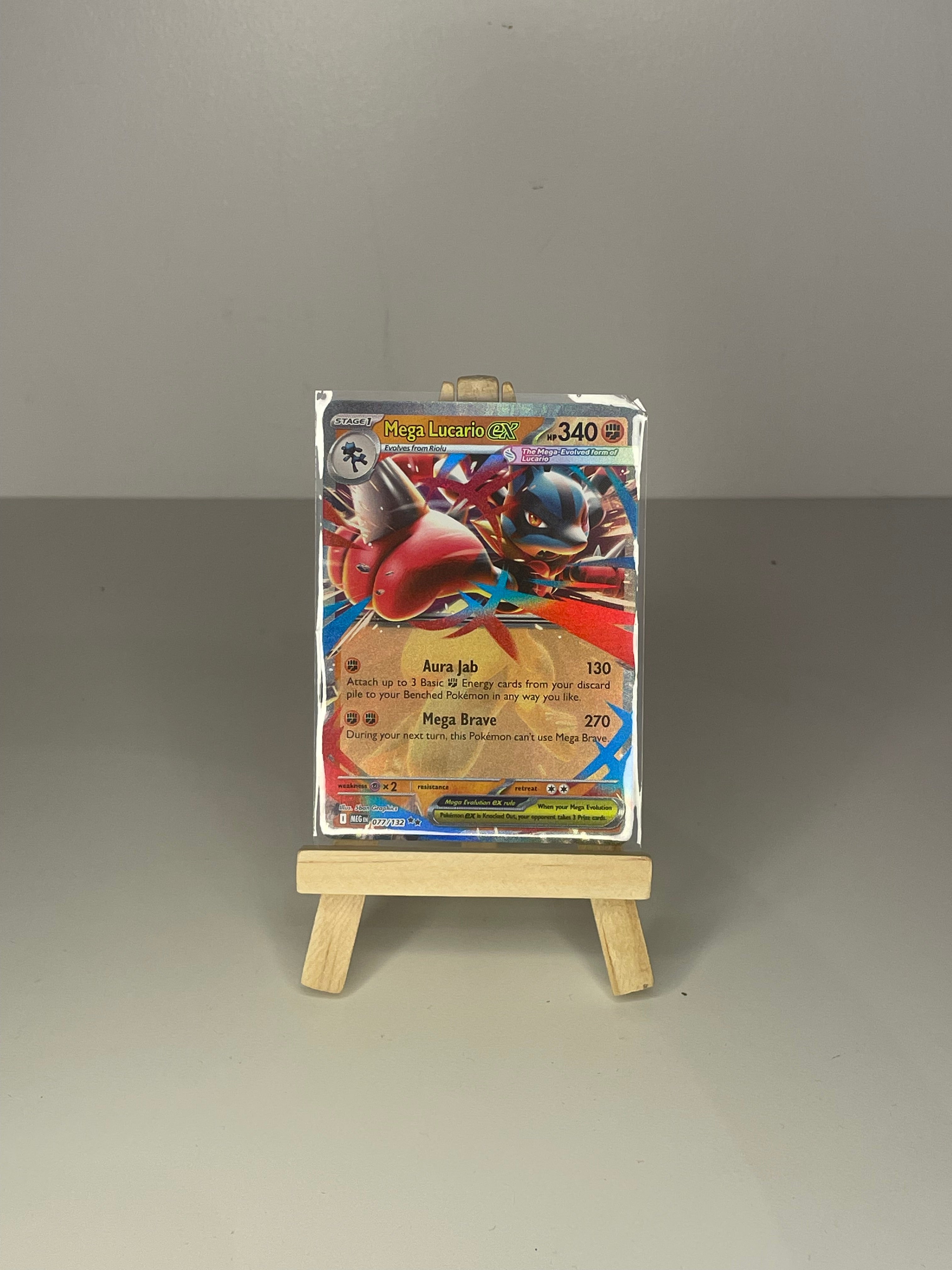 Mega Lucario ex (MEG 077) English