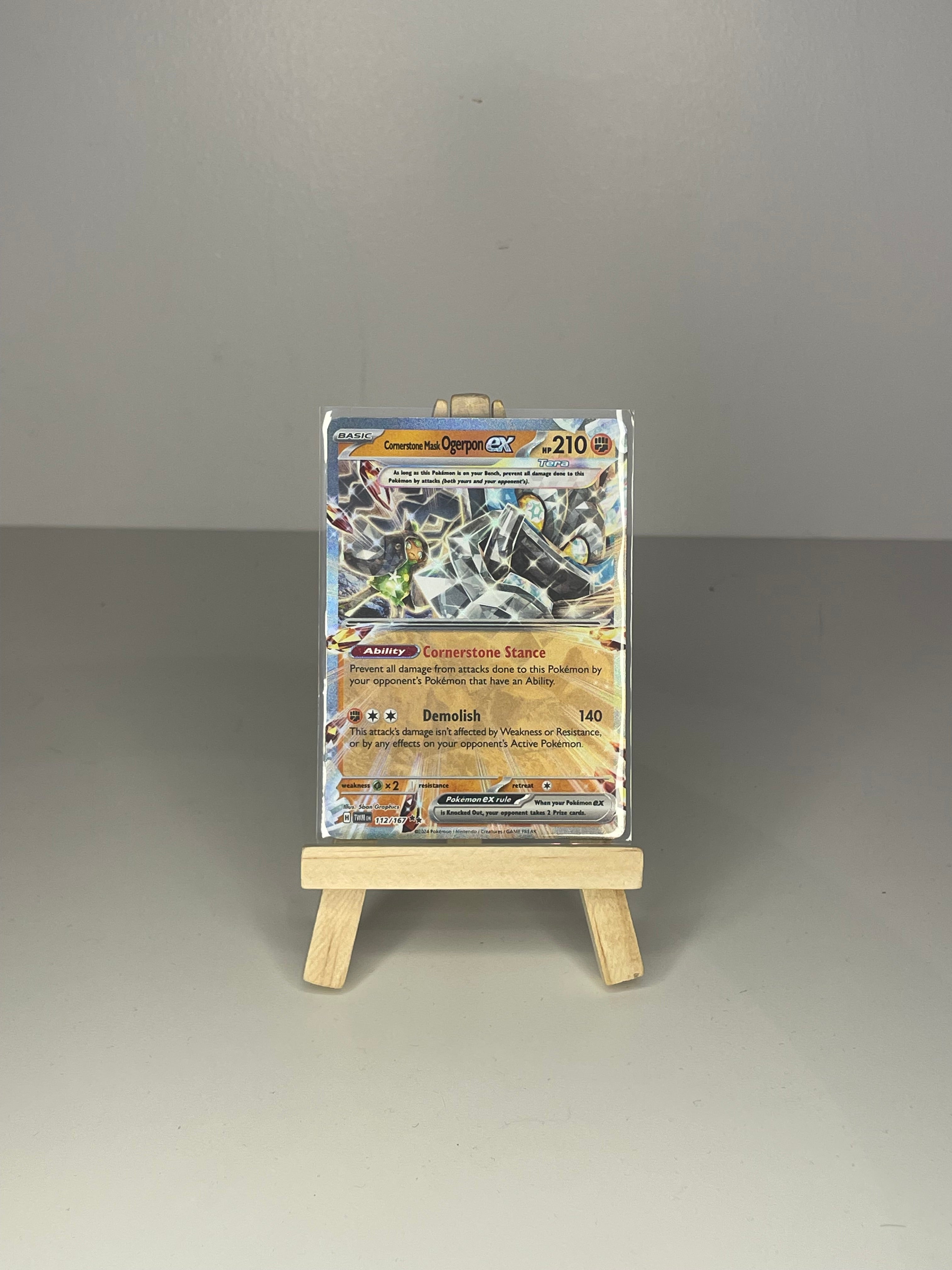 Cornerstone Mask Ogerpon ex (TWM 112) English