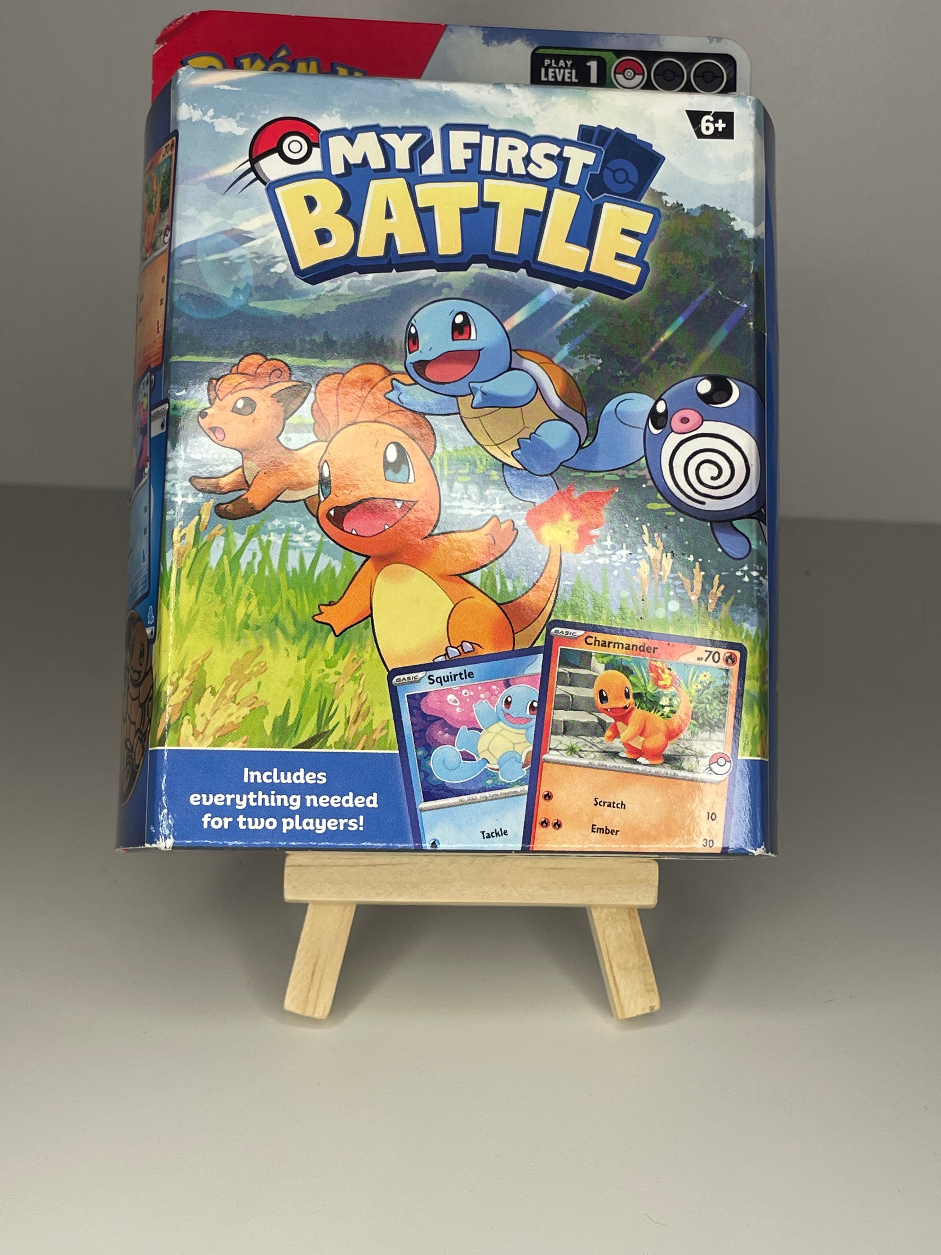 My First Battle: Charmander & Squirtle