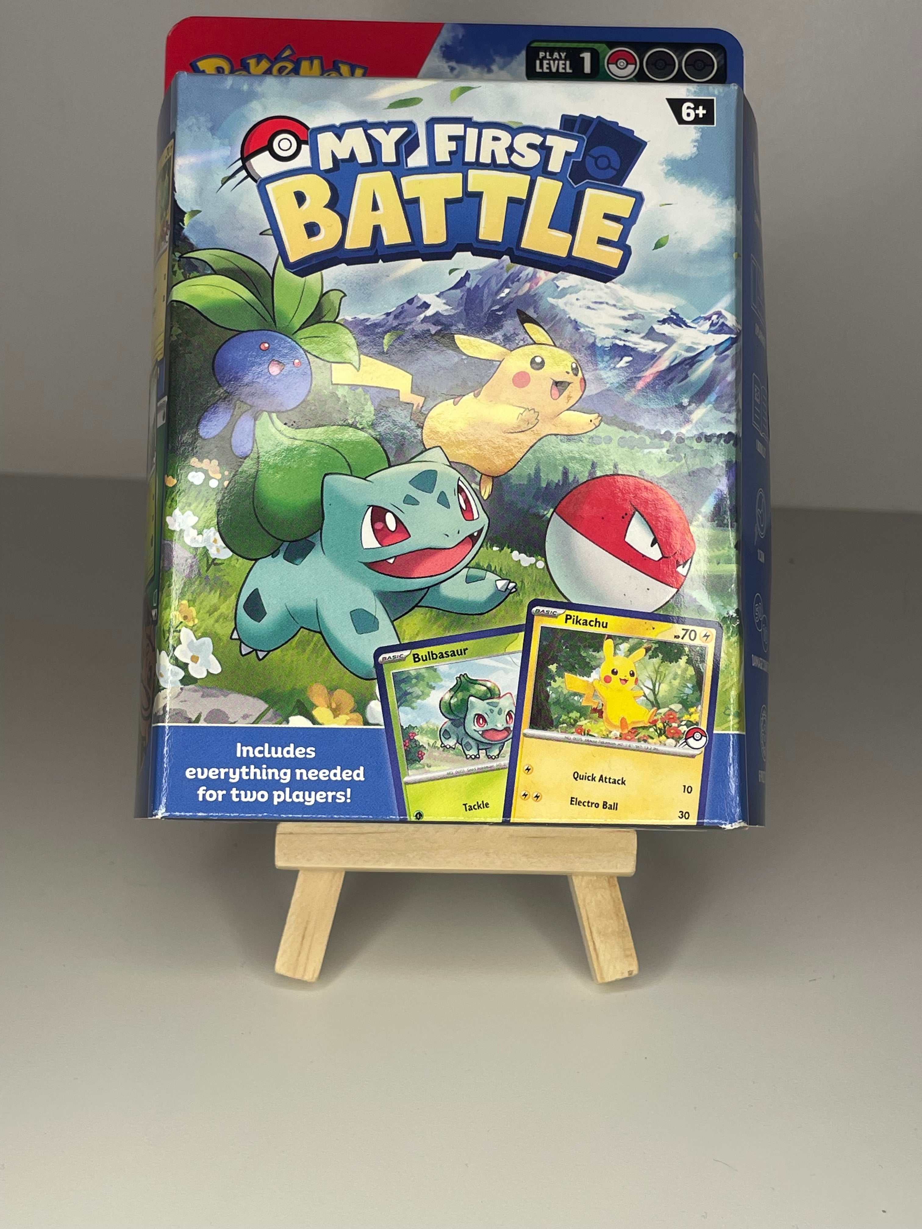 My First Battle: Bulbasaur & Pikachu