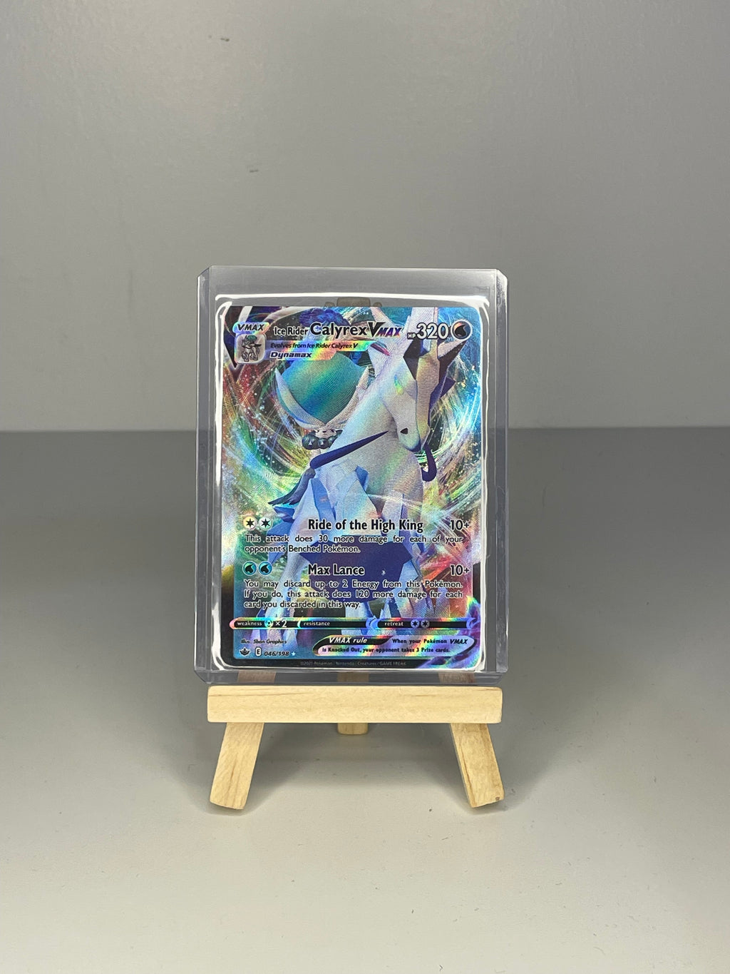 Ice Rider Calyrex VMAX (CRE 046) English
