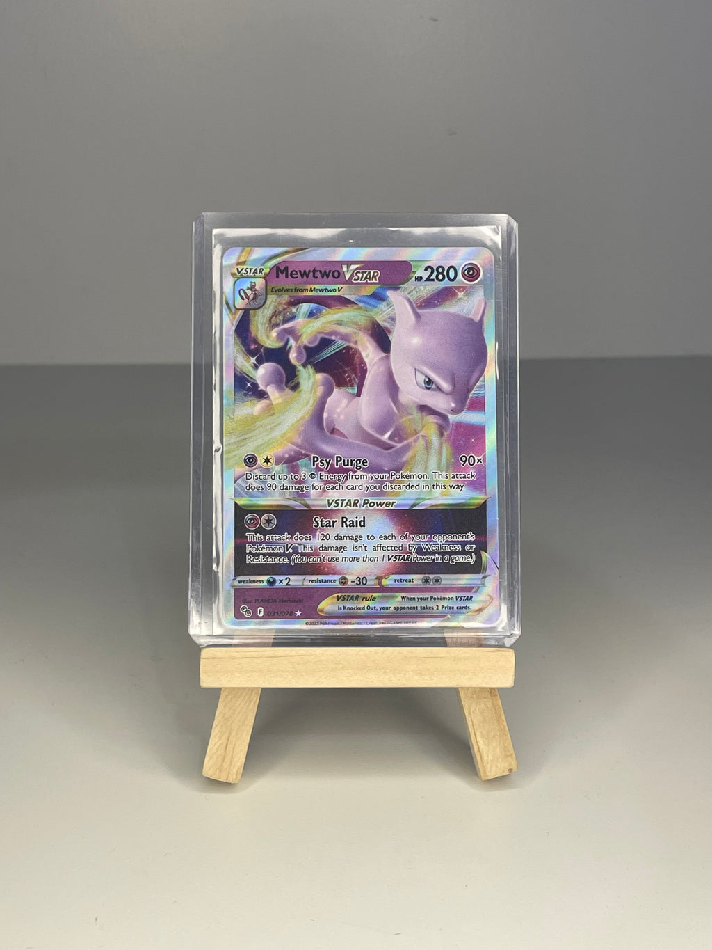 Mewtwo Vstar (PGO 031) English