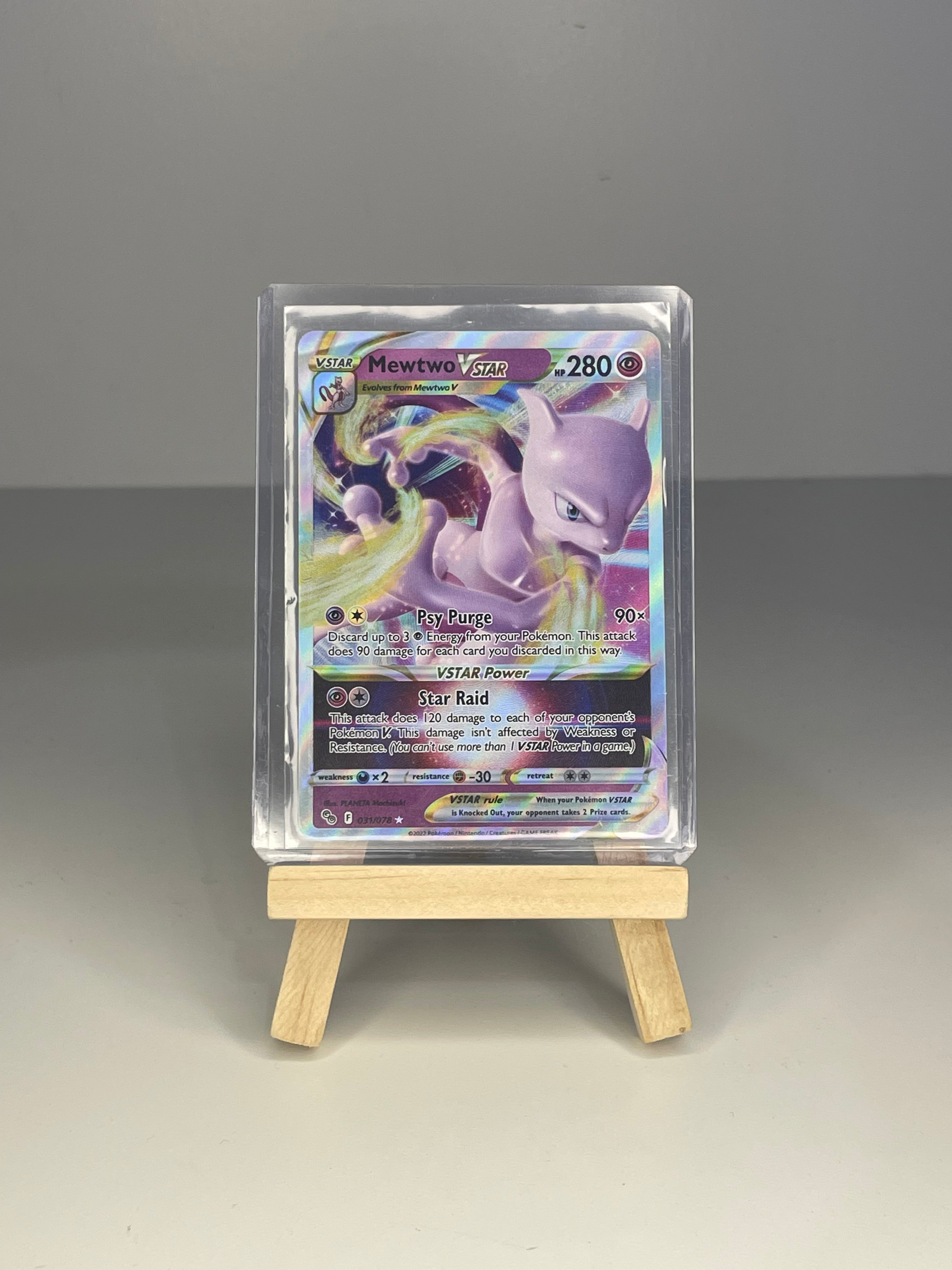 Mewtwo Vstar (PGO 031) English
