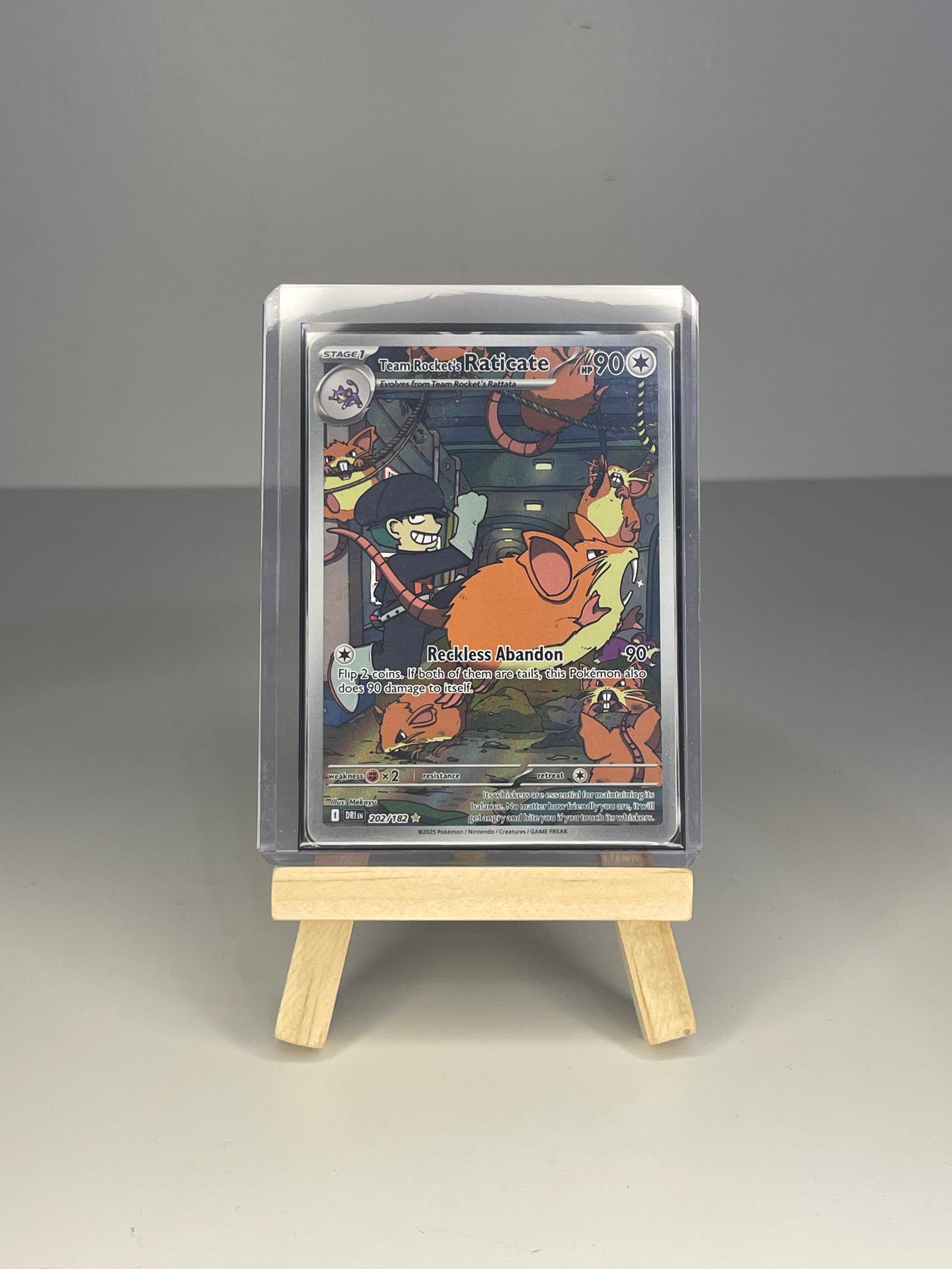 Team Rocket's Raticate (DRI 202) English