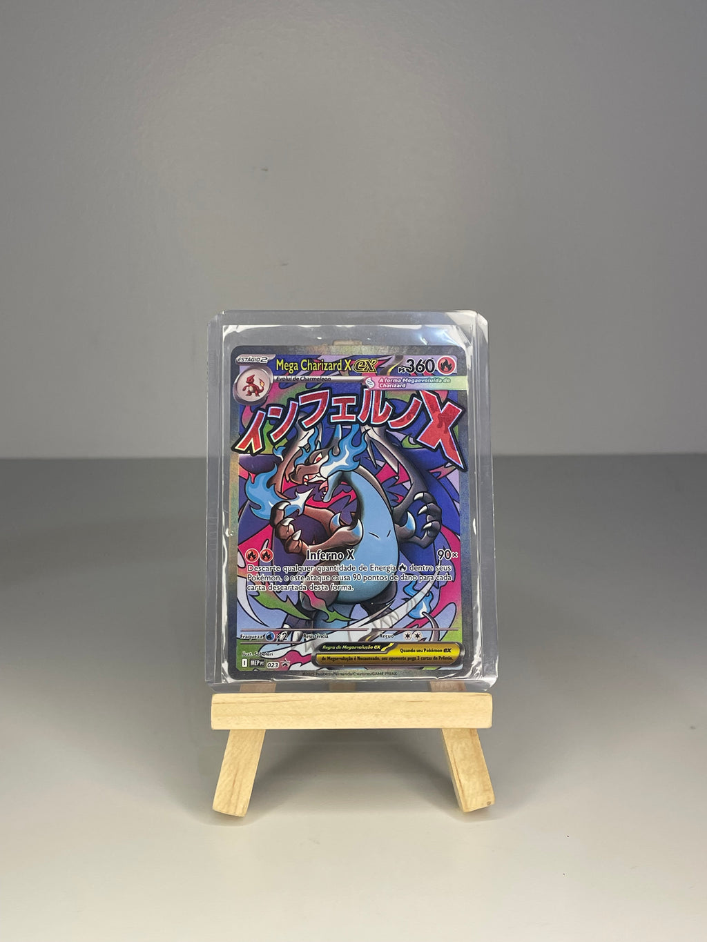 Mega Charizard X ex (MEP 023) Portuguese