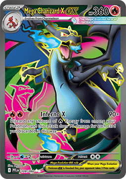 Mega Charizard X ex (PFL 109) - English