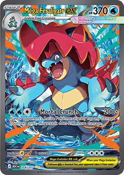 Mega Feraligatr ex (ASC 274)