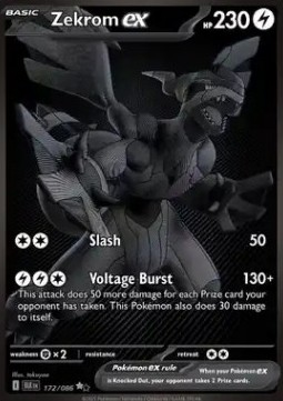 Zekrom ex (BLK 172) - English