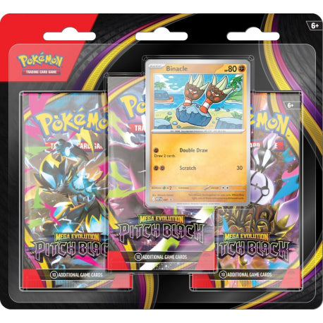 Pitch Black 3-pack blister