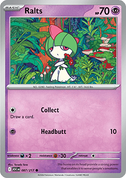 Ralts (ASC 087) English