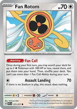 Fan Rotom (ASC 171) English