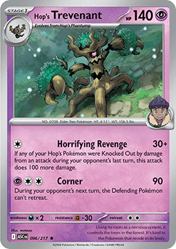 Hop’s Trevenant (ASC 096) English