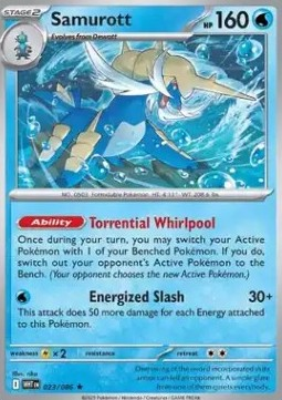 Samurott (WHT 023) - English