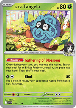 Erika’s Tangela (ASC 007) English