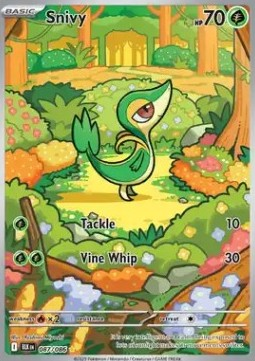 Snivy (BLK 087) - English