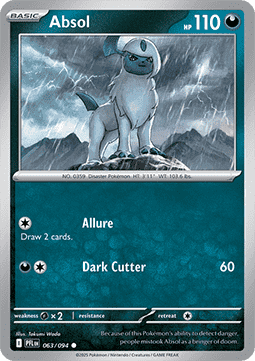 Absol (PFL 063) - English