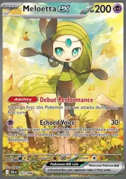Meloetta ex (BLK 167) - English
