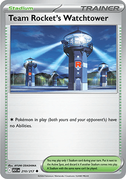 Team Rocket’s Watchtower (ASC 210) English