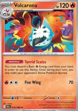 Volcarona (BLK 016) - English