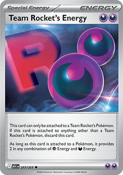 Team Rocket’s Energy (ASC 217) English
