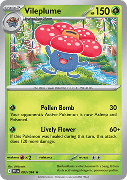 Vileplume (PFL 003) - English