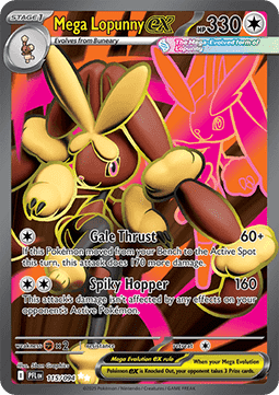 Mega Lopunny ex (PFL 115) - English