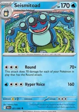 Seismitoad (BLK 021) - English