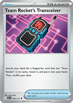 Team Rocket’s Transceiver (ASC 209) English