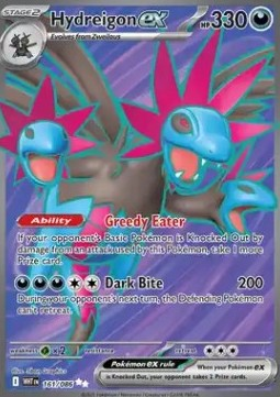 Hydreigon ex (WHT 161) - English