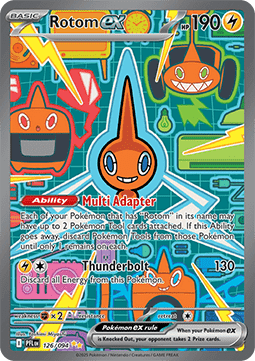 Rotom ex (PFL 126) - English