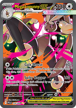 Mega Lopunny ex (PFL 128) - English