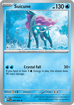 Suicune (PFL 026) - English