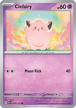 Clefairy (ASC 074) English