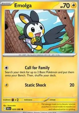 Emolga (BLK 029) - English
