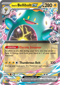 Iono’s Bellibolt ex (ASC 070)