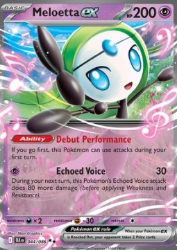 Meloetta ex (BLK 044) - English