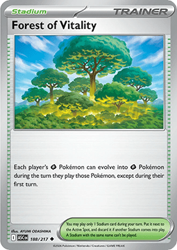 Forest of Vitality (ASC 188) English