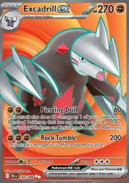Excadrill ex (BLK 160) - English