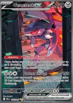 Genesect ex (BLK 169) - English
