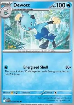 Dewott (WHT 022) - English