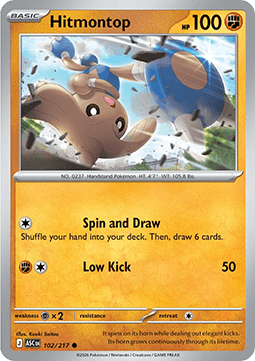 Hitmontop (ASC 102) English