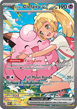 Lillie’s Clefairy ex (ASC 280)