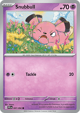 Snubbull (PFL 037) - English