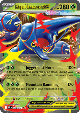 Mega Heracross ex (PFL 004) - English