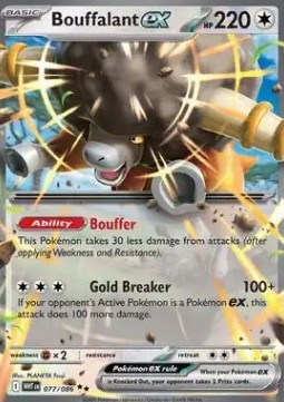 Bouffalant ex (WHT 077) - English