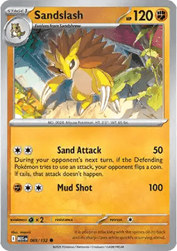 Sandslash (MEG 069) English