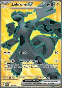 Zekrom ex (BLK 158) - English