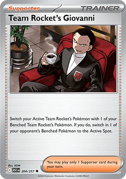 Team Rocket’s Giovanni (ASC 204) English
