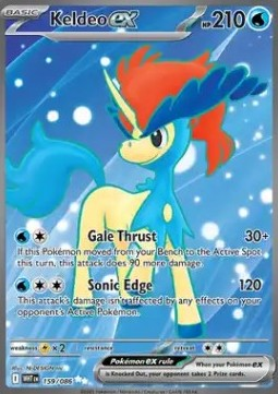 Keldeo ex (WHT 159) - English