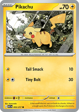 Pikachu (ASC 055) English